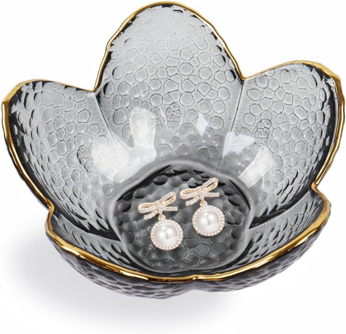 Floral Jewelry Trinket Dish